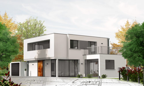 Projet de construction de maison d'architecte